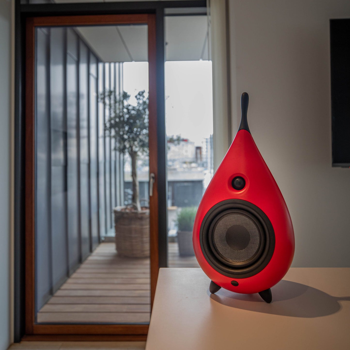 Scandyna The Drop, red, stereo pack