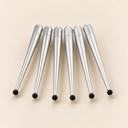 Scandyna SMP Spikes, soft silver, 6-pack