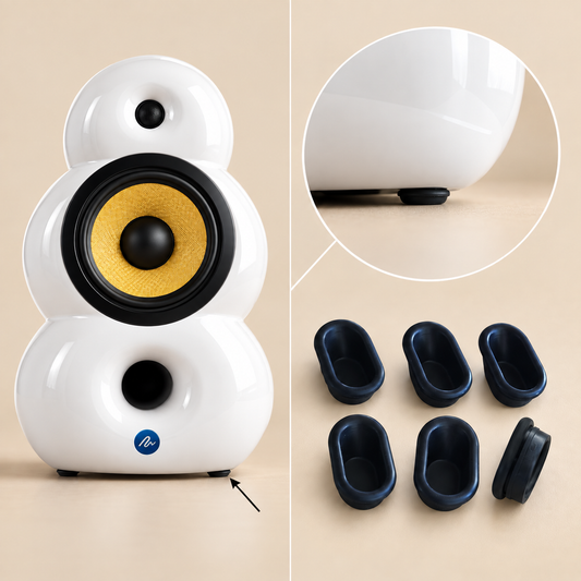 Scandyna BGP MK1&2 - Rubber Feet, 6-Pack