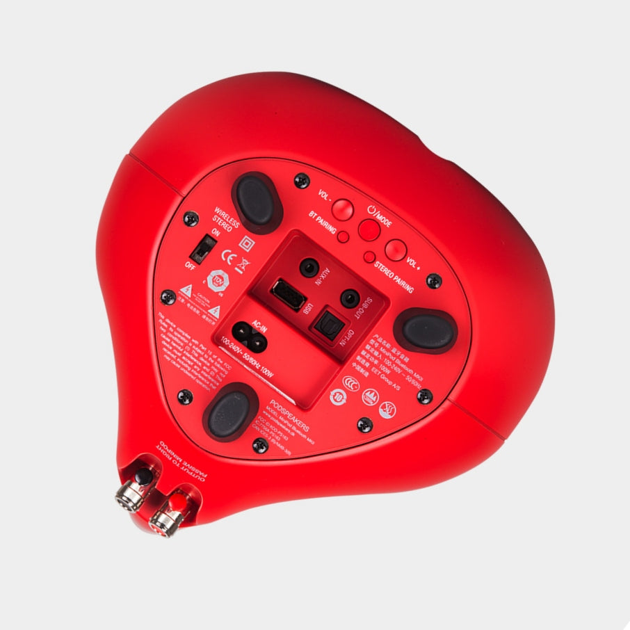 Scandyna MNP BT MK2 red, inputs and buttons for controle